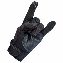 Biltwell Baja Gloves - Black Out -Biltwell Shop 013221 Biltwell Baja Gloves Blackout 7