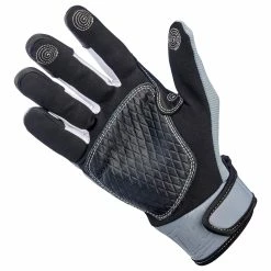 Biltwell Baja Gloves - Grey 11 Biltwell Baja Gloves - Grey -Biltwell Shop 013224 Biltwell Baja Gloves Grey 3