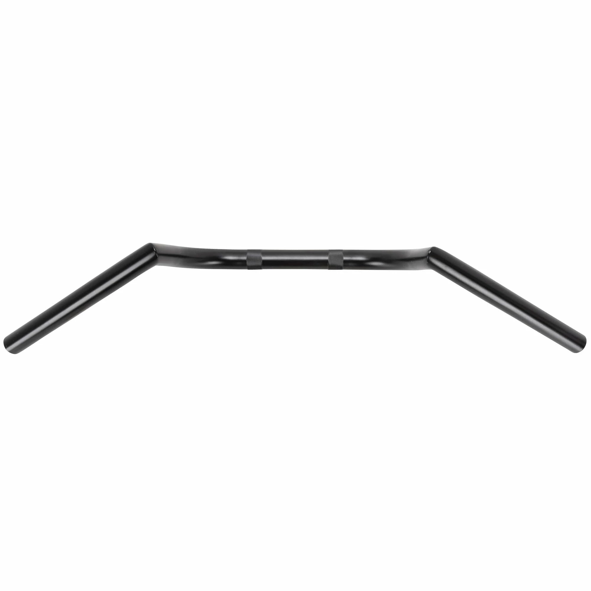 Cycle Standard Clubman Handlebars - 1 Inch - Black - Dimpled 2 Cycle Standard Clubman Handlebars - 1 Inch - Black - Dimpled - Image 2