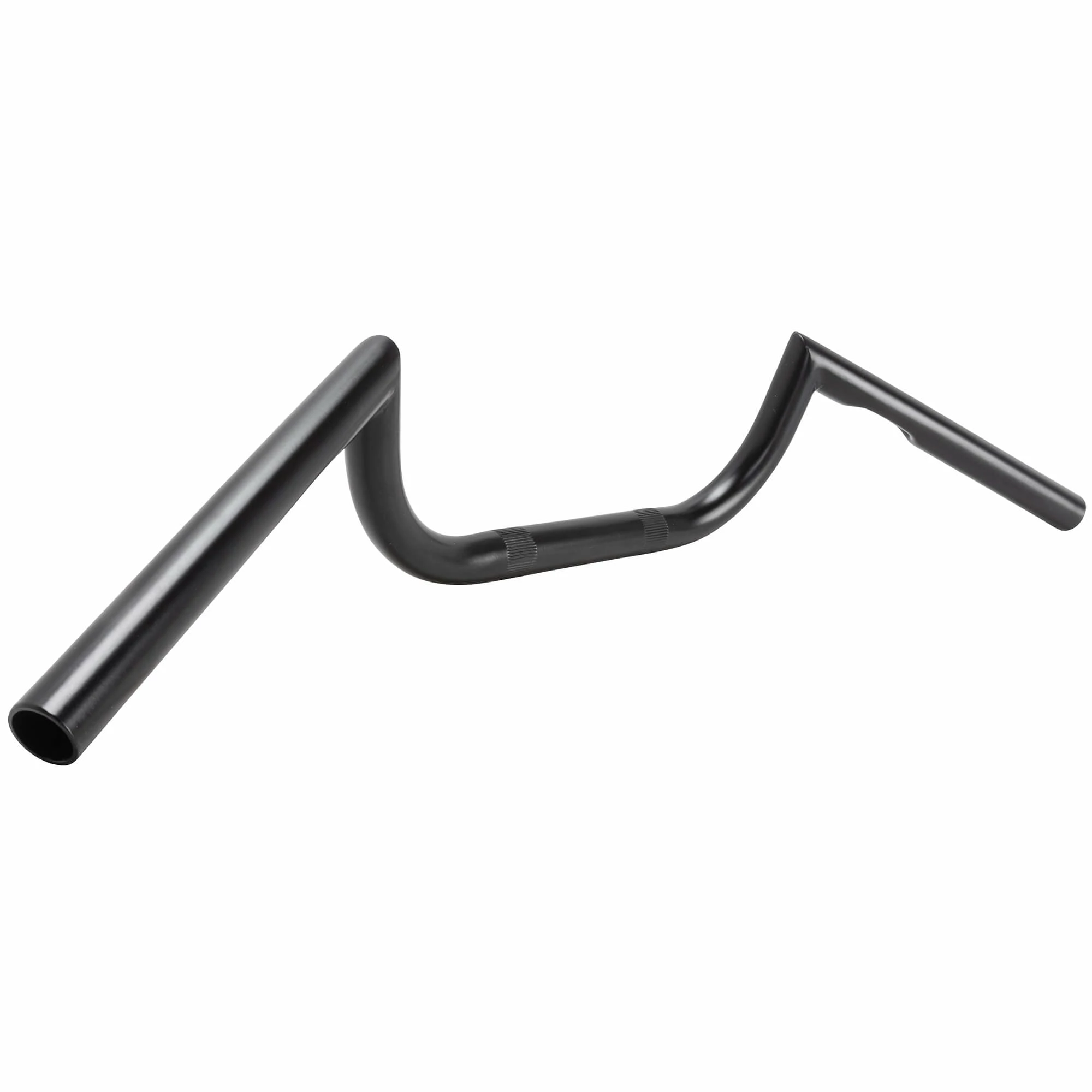 Cycle Standard Clubman Handlebars - 1 Inch - Black - Dimpled 4 Cycle Standard Clubman Handlebars - 1 Inch - Black - Dimpled - Image 4