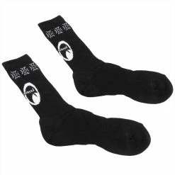 Mooneyes MOON Equipped 6 Iron Cross Socks - Black -Biltwell Shop 013530 Mooneyes MOONEquipped6IronCrossSocks Black 2