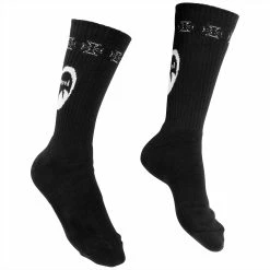 Mooneyes MOON Equipped 6 Iron Cross Socks - Black -Biltwell Shop 013530 Mooneyes MOONEquipped6IronCrossSocks Black 5