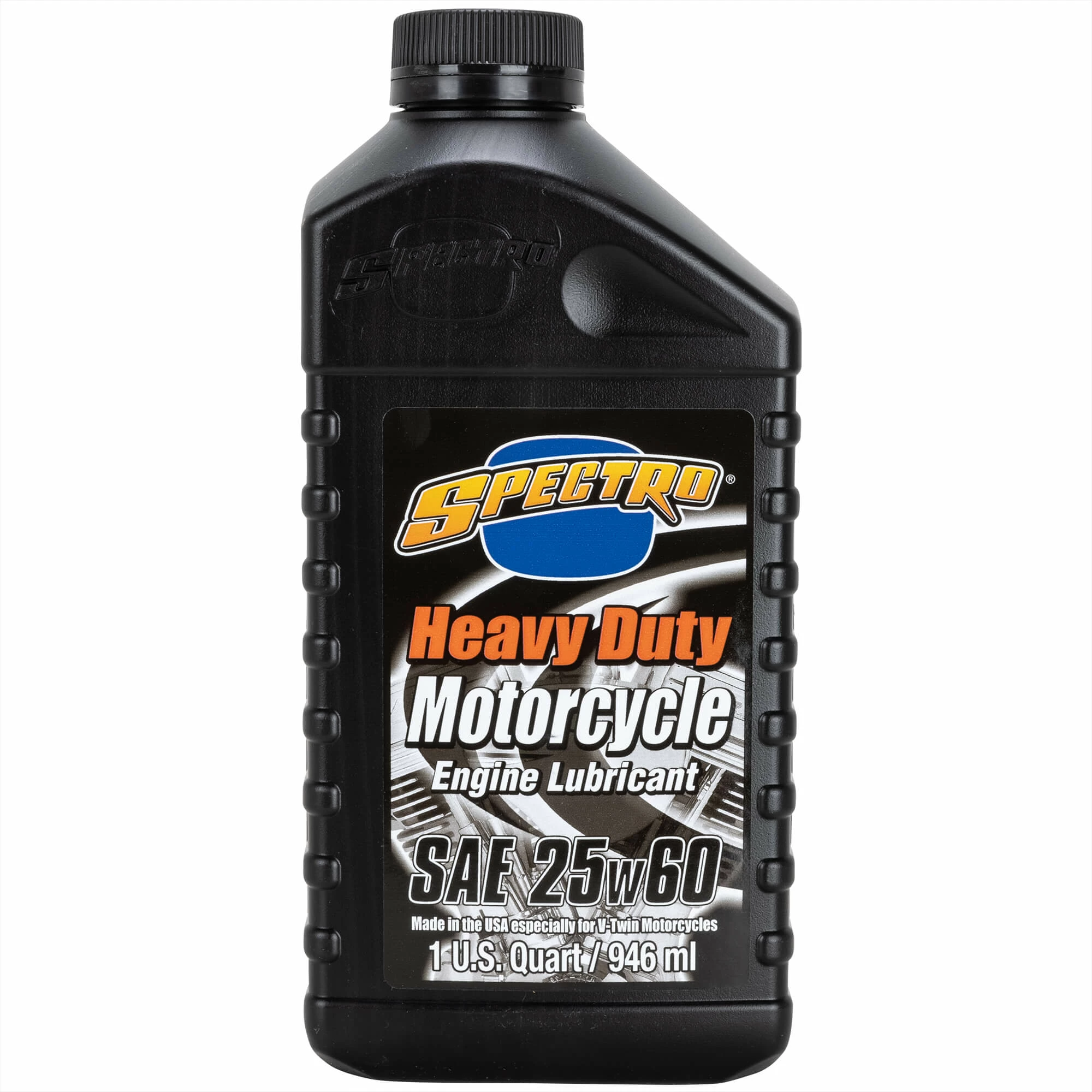 Spectro Oil Heavy Duty 25w60 Motorcycle Oil - 1 Qt. Bottle 1 Spectro Oil Heavy Duty 25w60 Motorcycle Oil - 1 Qt. Bottle