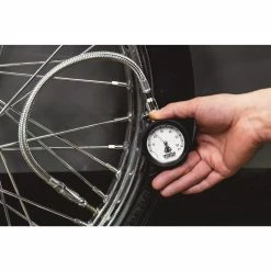 Lowbrow Customs Tire Pressure Gauge -Biltwell Shop 013725 Lowbrow Customs TirePressureGauge 1516 web