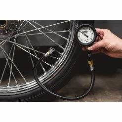 Lowbrow Customs Professional 0-60 PSI Tire Gauge -Biltwell Shop 013726 Lowbrow Customs Professional0 60PSITireGauge 1518web
