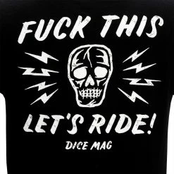 Alternative view of DiCE Magazine FTLR Black Pocket T-Shirt