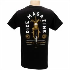 DiCE Magazine 4/13 Black Pocket T-Shirt