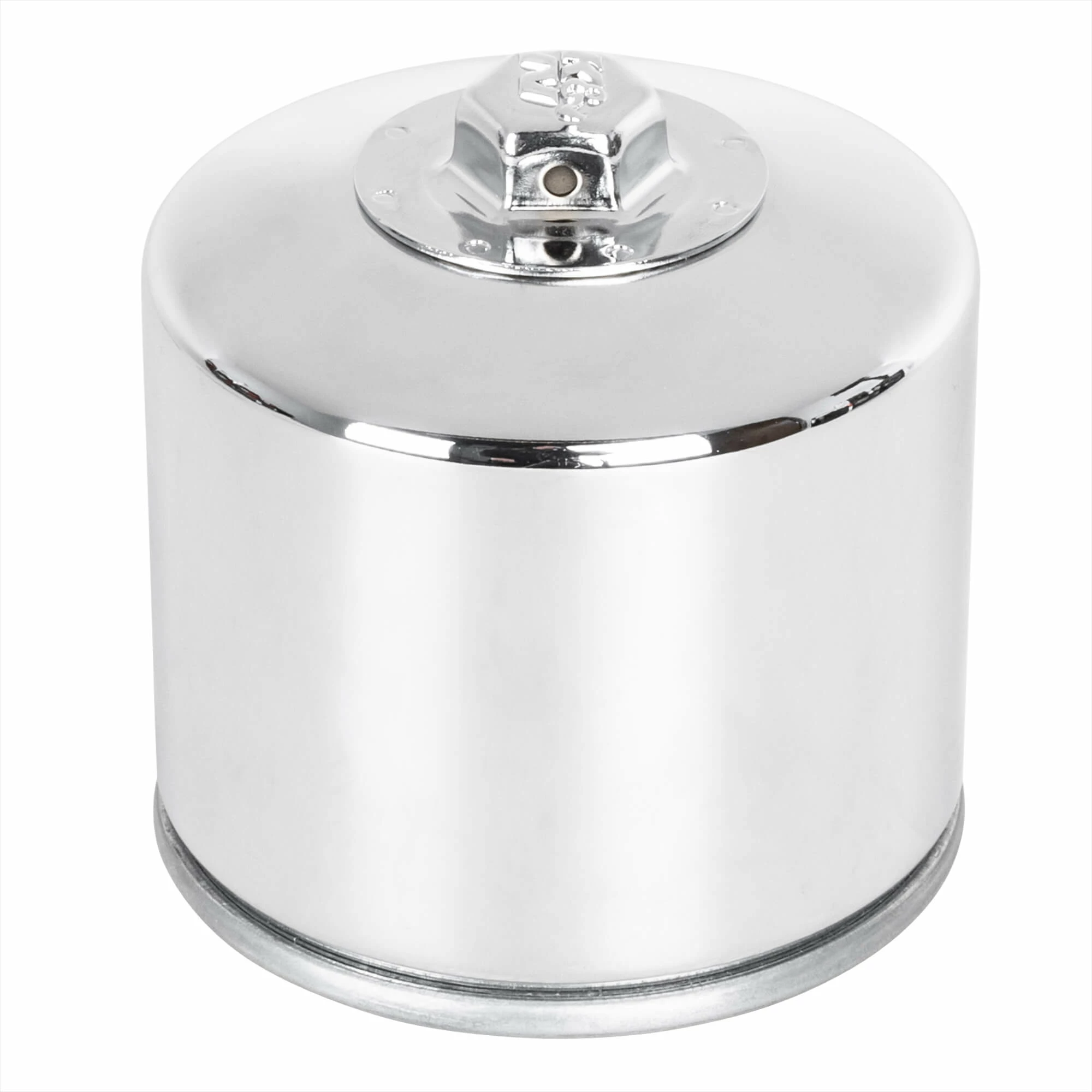 K&N Air Filters Oil Filter - Chrome - 1982-1985 Harley-Davidson Big Twin - K&N Part # KN-172C 2 K&N Air Filters Oil Filter - Chrome - 1982-1985 Harley-Davidson Big Twin - K&N Part # KN-172C - Image 2