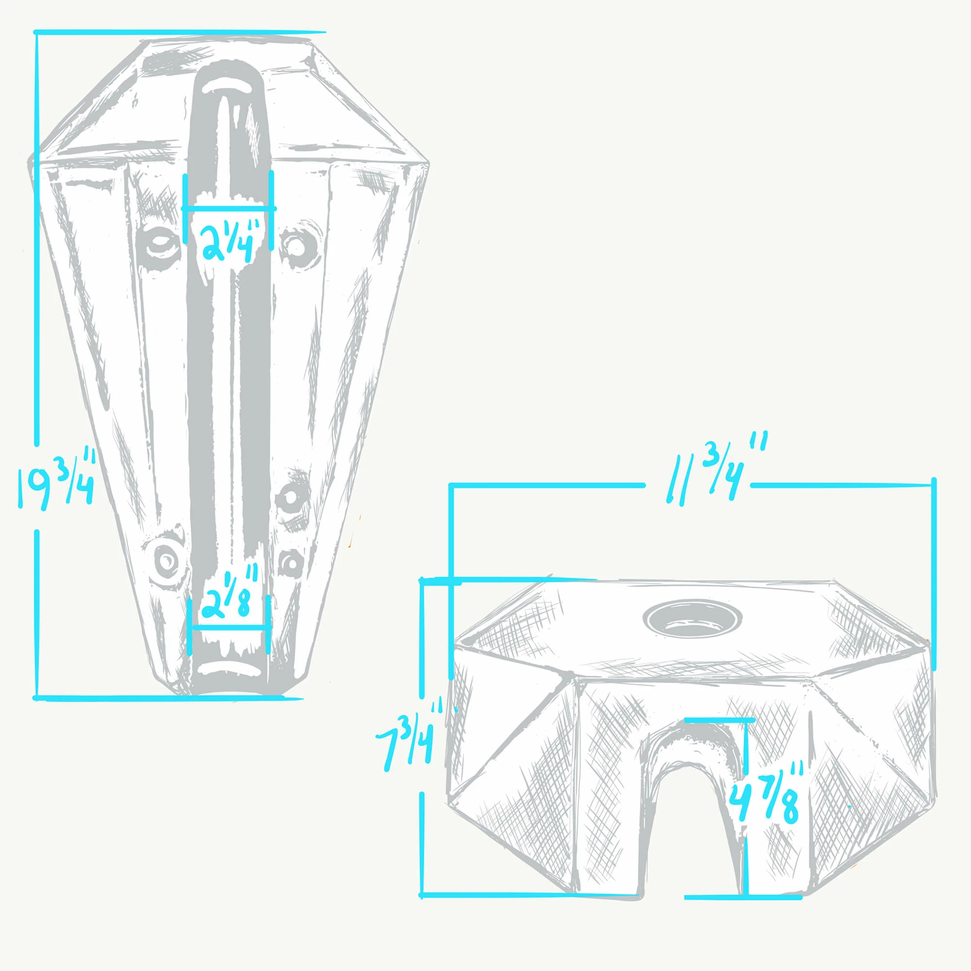 Wyatt Gatling Emerald Flat Prism Chopper Gas Tank 2.2 Gallon 3 Wyatt Gatling Emerald Flat Prism Chopper Gas Tank 2.2 Gallon - Image 3