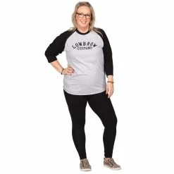 Lowbrow Customs Arched Logo Raglan T-Shirt -Biltwell Shop 014103 Lowbrow Customs Arched Logo Raglan Tshirt