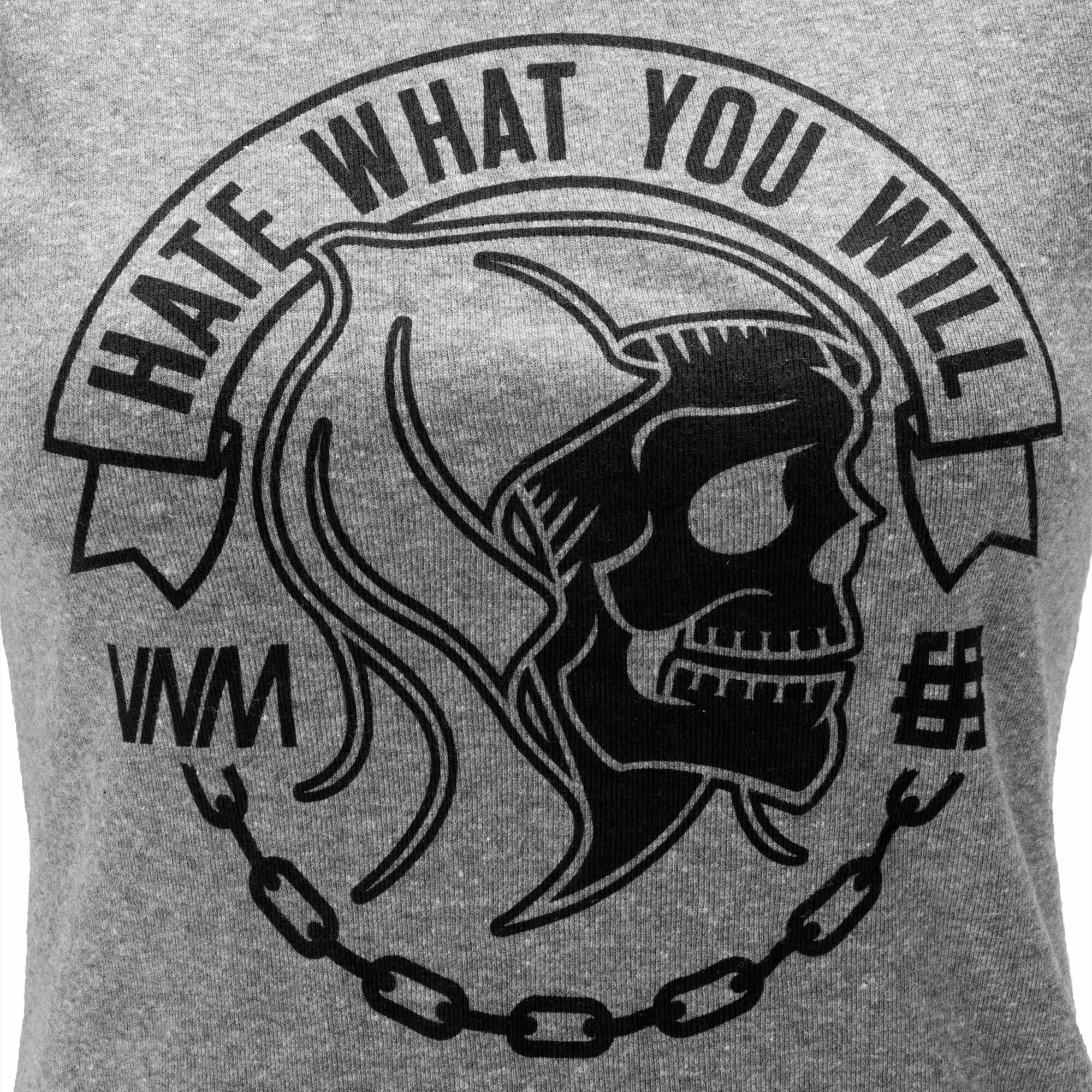 VNM Women's Hate What You Will Raglan T-Shirt 2 VNM Women's Hate What You Will Raglan T-Shirt - Image 2