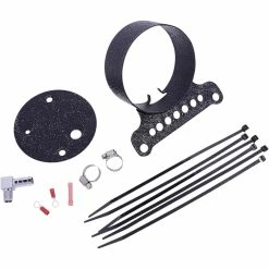 DRAG Specialties Single Gauge Bracket - Black - 1995-2011 Harley-Davidson XL883 1995-2005 FXD Models -Biltwell Shop 014133 Drag Specialties Single Gauge Bracket Black 1995 2011 Harley Davidson XL883 1995 2005 FXD Models 3