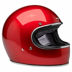 Biltwell Gringo DOT/ECE Approved Full Face Helmet - Metallic Cherry Red -Biltwell Shop 014233 Biltwell GringoDOTECEApprovedFullFaceHelmet MetallicCherryRed 2