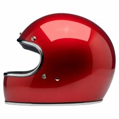 Biltwell Gringo DOT/ECE Approved Full Face Helmet - Metallic Cherry Red -Biltwell Shop 014233 Biltwell GringoDOTECEApprovedFullFaceHelmet MetallicCherryRed 3