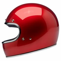 Biltwell Gringo DOT/ECE Approved Full Face Helmet - Metallic Cherry Red -Biltwell Shop 014233 Biltwell GringoDOTECEApprovedFullFaceHelmet MetallicCherryRed 4