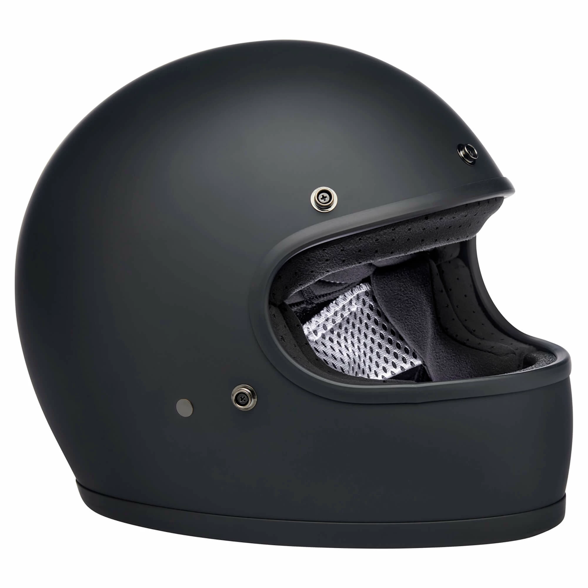 Biltwell Gringo DOT/ECE Approved Full Face Helmet - Flat Black Factory 4 Biltwell Gringo DOT/ECE Approved Full Face Helmet - Flat Black Factory - Image 4