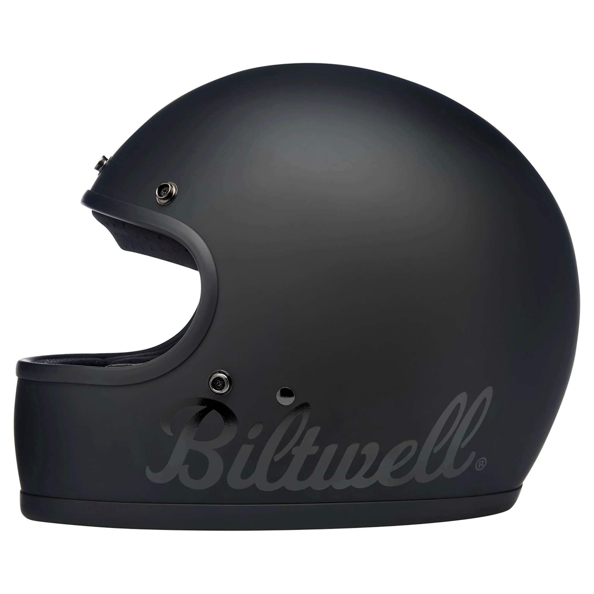 Biltwell Gringo DOT/ECE Approved Full Face Helmet - Flat Black Factory 5 Biltwell Gringo DOT/ECE Approved Full Face Helmet - Flat Black Factory - Image 5