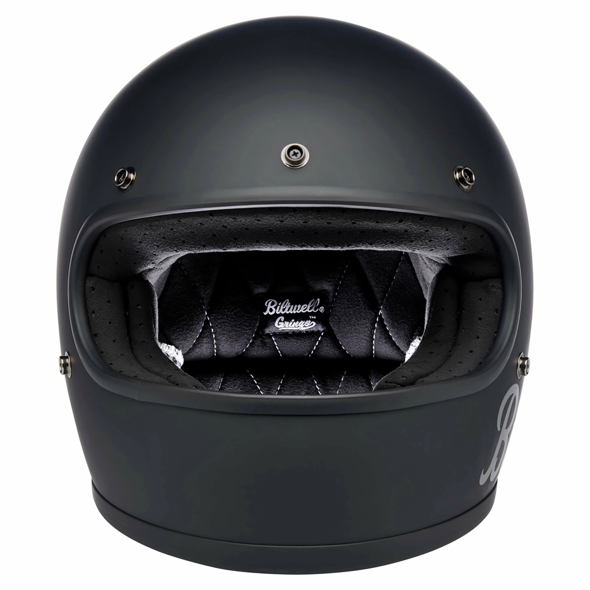 Biltwell Gringo DOT/ECE Approved Full Face Helmet - Flat Black Factory 2 Biltwell Gringo DOT/ECE Approved Full Face Helmet - Flat Black Factory - Image 2