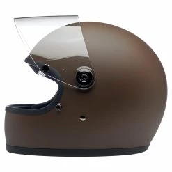 Biltwell Gringo S DOT/ECE Approved Full Face Helmet - Flat Chocolate -Biltwell Shop 014236 Biltwell GringoSDOTECEApprovedFullFaceHelmet FlatChocolate 4