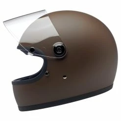 Biltwell Gringo S DOT/ECE Approved Full Face Helmet - Flat Chocolate -Biltwell Shop 014236 Biltwell GringoSDOTECEApprovedFullFaceHelmet FlatChocolate 5