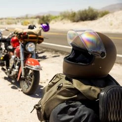 Biltwell Gringo S DOT/ECE Approved Full Face Helmet - Flat Chocolate -Biltwell Shop 014236 Biltwell GringoSDOTECEApprovedFullFaceHelmet FlatChocolate 8