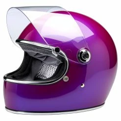 Biltwell Gringo S DOT/ECE Approved Full Face Helmet - Metallic Grape -Biltwell Shop 014237 Biltwell GringoSDOTECEApprovedFullFaceHelmet MetallicGrape 2