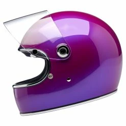 Biltwell Gringo S DOT/ECE Approved Full Face Helmet - Metallic Grape -Biltwell Shop 014237 Biltwell GringoSDOTECEApprovedFullFaceHelmet MetallicGrape 5