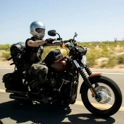 Biltwell Gringo S DOT/ECE Approved Full Face Helmet - Metallic Sterling -Biltwell Shop 014238 Biltwell GringoSDOTECEApprovedFullFaceHelmet MetallicSterling 8