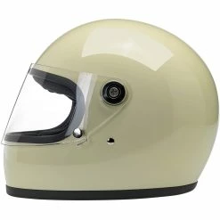Biltwell Gringo S DOT/ECE Approved Full Face Helmet - Gloss Vintage White -Biltwell Shop 014239 Biltwell GringoSDOTECEApprovedFullFaceHelmet GlossVintageWhite 3
