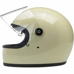 Biltwell Gringo S DOT/ECE Approved Full Face Helmet - Gloss Vintage White -Biltwell Shop 014239 Biltwell GringoSDOTECEApprovedFullFaceHelmet GlossVintageWhite 4