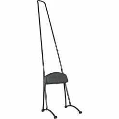 Burly Brand Stupid Tall 40" Bolt On Sissy Bar W/Pad - Black - 1996-2003 Harley-Davidson Sportster XL