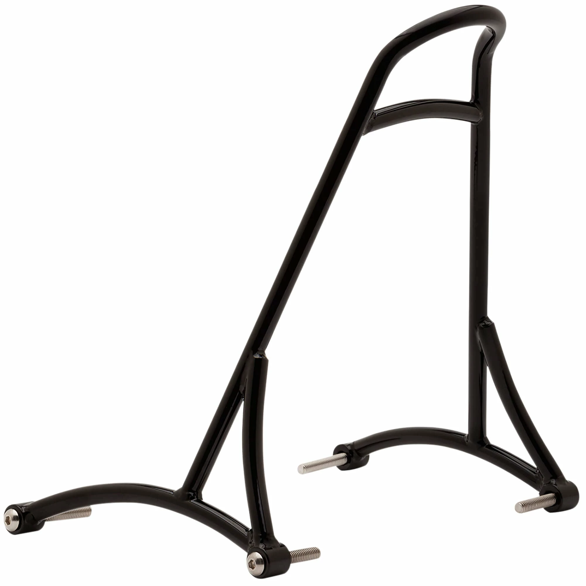 Burly Brand Short 13" Bolt On Sissy Bar - Black - 2004-2020 Harley-Davidson Sportster XL 1 Burly Brand Short 13" Bolt On Sissy Bar - Black - 2004-2020 Harley-Davidson Sportster XL