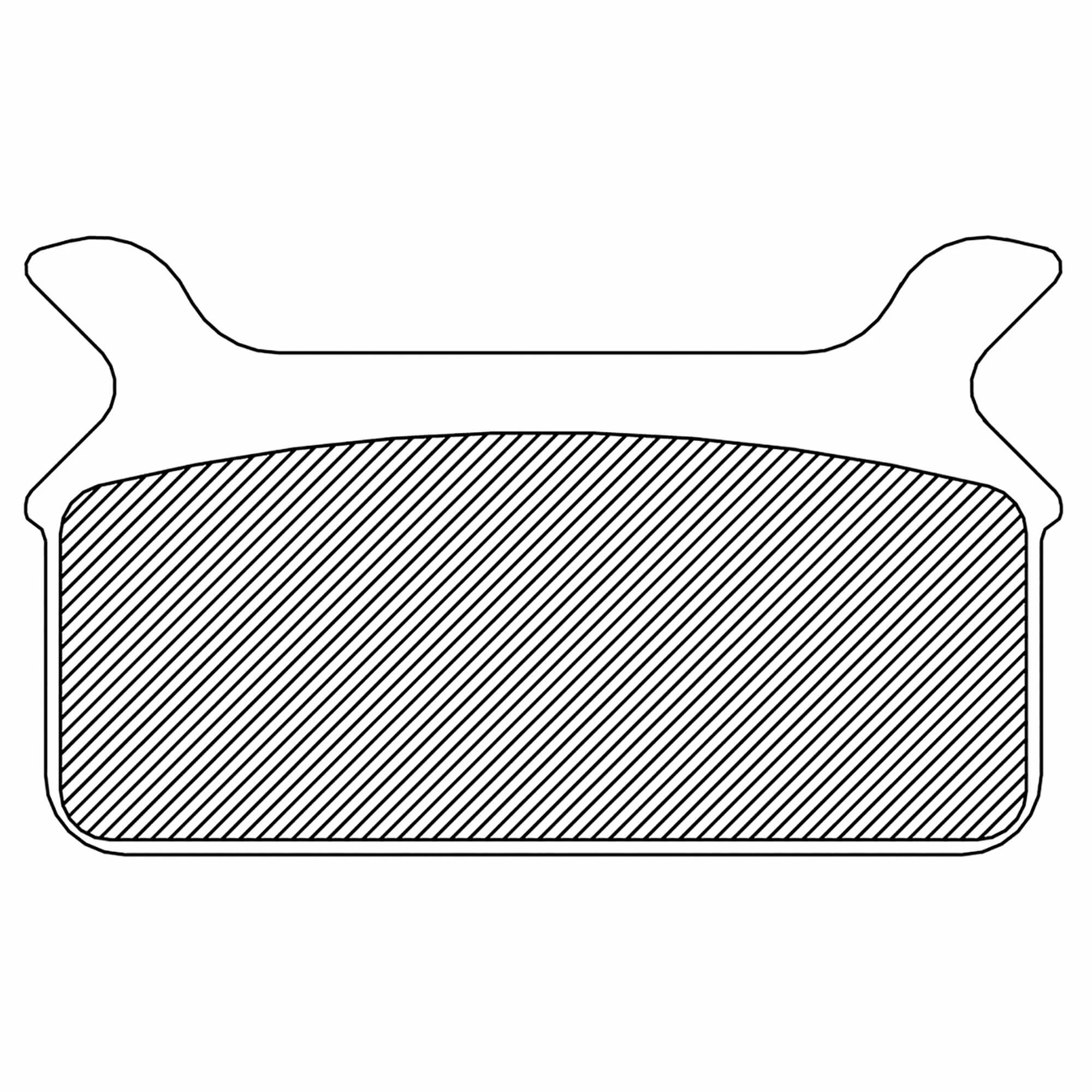 DRAG Specialties Sintered Rear Brake Pads 1999 H-D FLHT/FLHR/FLTR 86-98 FLT/FLHT/FLHS/FLHR/FLTR 2 DRAG Specialties Sintered Rear Brake Pads 1999 H-D FLHT/FLHR/FLTR 86-98 FLT/FLHT/FLHS/FLHR/FLTR - Image 2