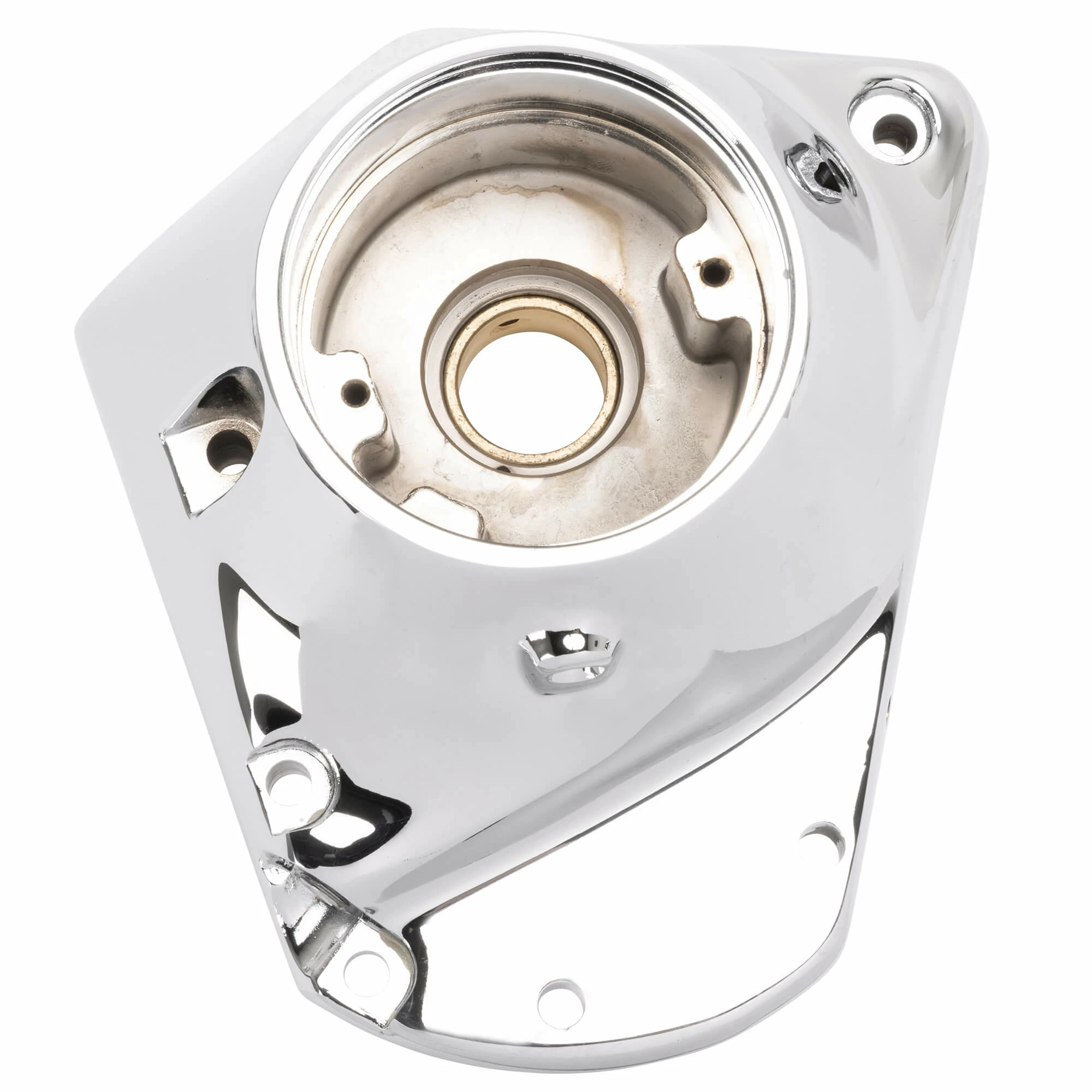 Cycle Standard Nose Cone Cam Gear Cover - Chrome - 1973-92 Harley-Davidson Big Twin 2 Cycle Standard Nose Cone Cam Gear Cover - Chrome - 1973-92 Harley-Davidson Big Twin - Image 2