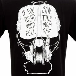 Alternative view of Lowbrow Customs Your Mom Fell Off T-Shirt