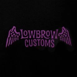 Lowbrow Customs Winged Skull T-Shirt -Biltwell Shop 014581 Lowbrow Customs WingedSkullT Shirt 2