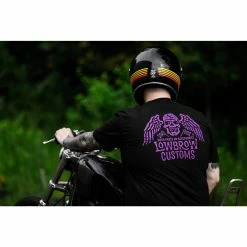 Lowbrow Customs Winged Skull T-Shirt -Biltwell Shop 014581 LowbrowCustoms WingedSkullT shirt 7