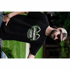 Lowbrow Customs Bar And Shield T-Shirt -Biltwell Shop 014584 LowbrowCustoms LowbrowCustomsBarandSheildT shirt 4