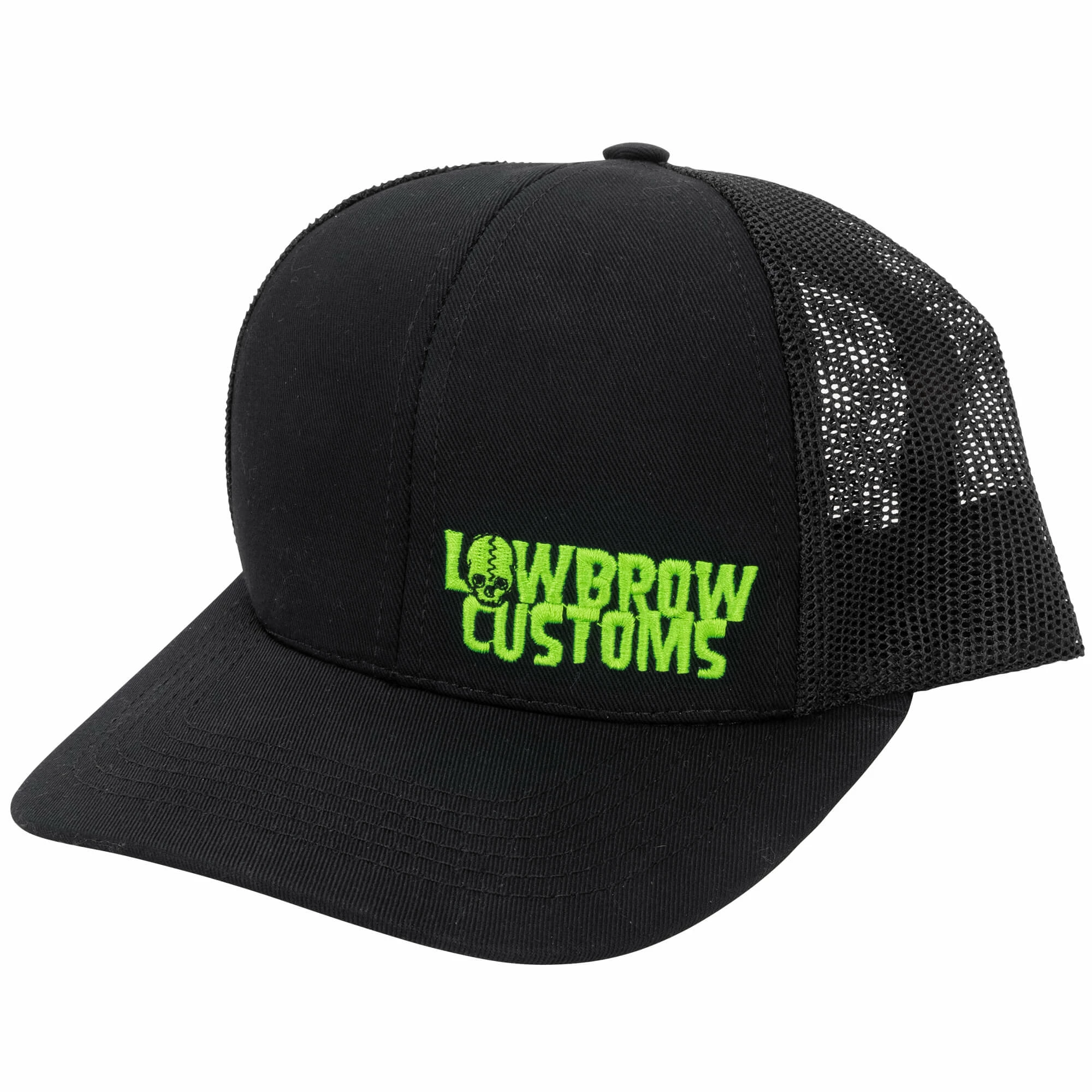 Lowbrow Customs Left Panel Premium Snap Back Hat - USA Made 1 Lowbrow Customs Left Panel Premium Snap Back Hat - USA Made