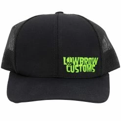 Alternative view of Lowbrow Customs Left Panel Premium Snap Back Hat - USA Made