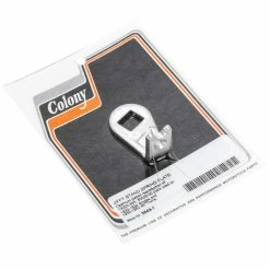 Colony #3649-1 Jiffy Stand Spring Plate - CAD Plated - 1930-52 Harley-Davidson 45 Twins 30-34 Singles