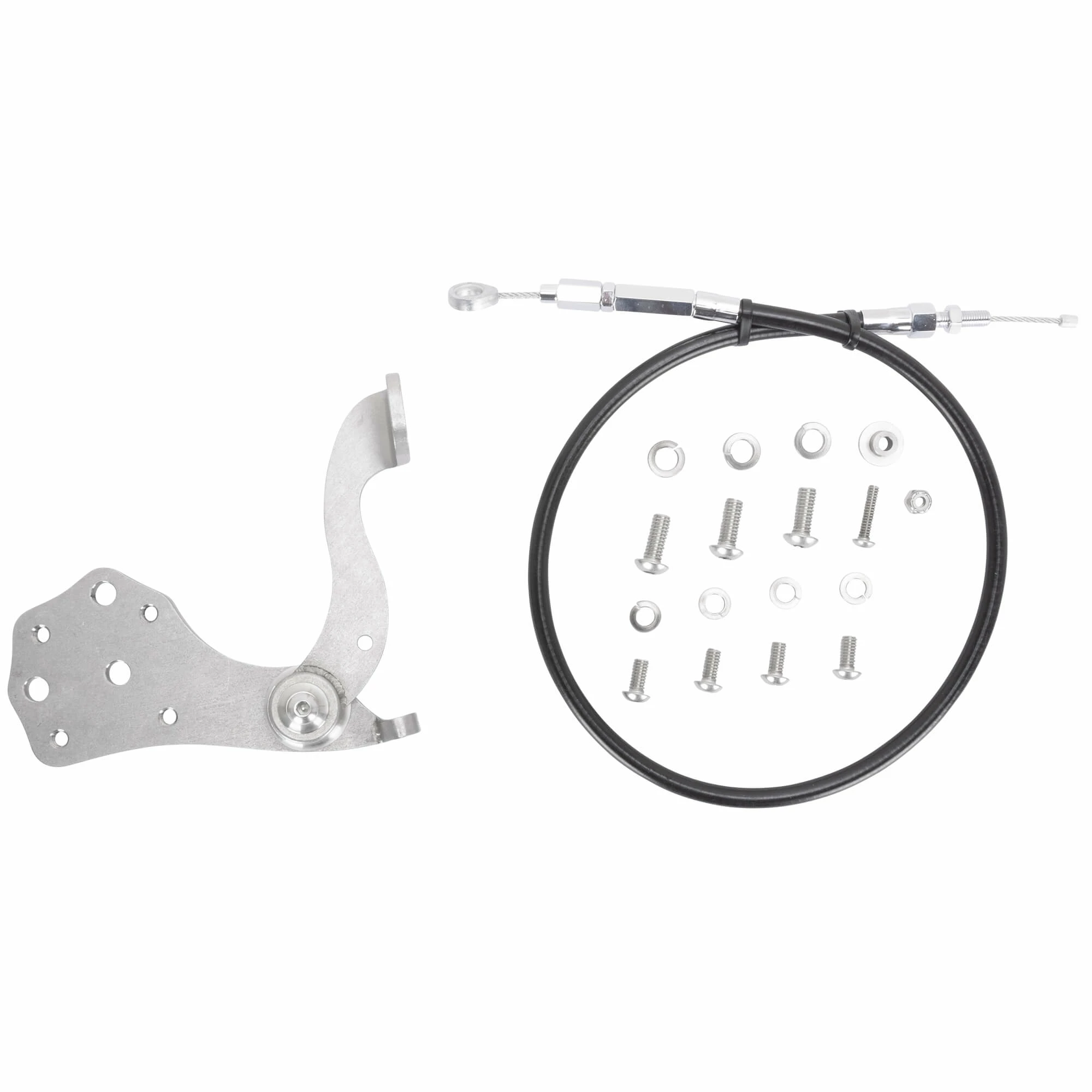 Prism Supply Co. Sling Shot Clutch Control - Harley-Davidson 5 & 6 Speed - Stainless Steel 2 Prism Supply Co. Sling Shot Clutch Control - Harley-Davidson 5 & 6 Speed - Stainless Steel - Image 2