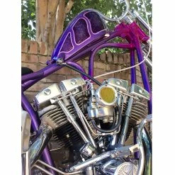 Old-Stf Cycle Aluminum KR Bee Blocker - Brass Screen - S&S Super E/G Carburetor Velocity Stack -Biltwell Shop 015189 Old Stf Cycle AluminumKRBeeBlocker BrassScreen S SSuperE GCarburetorVelocityStack 1