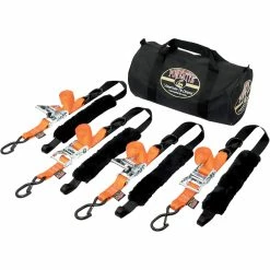 Powertye Fat Strap Trailer Kit - Orange