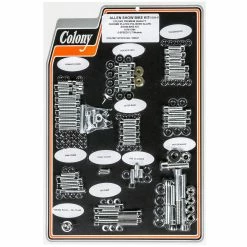 Colony #1009-P Complete Show Bike Kit Chrome Smooth Allen Hardware Harley 79-84 FLT 5 Speed