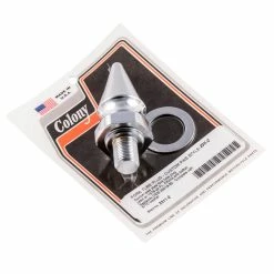 Colony #2311-2 Pike Nut Fork Tube Plug Cap Harley FL FXWG Softail