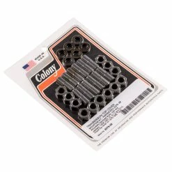 Colony #2379-36 Transmission Top Cover Mounting Kit Parkerized Harley Twins 1915-30