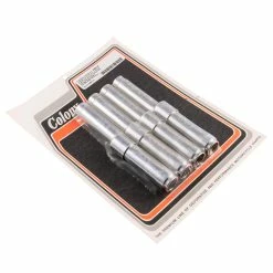 Colony #2453-12 Pushrod Cover Kit Billet Alloy Harley Big Twin Evo 84-up