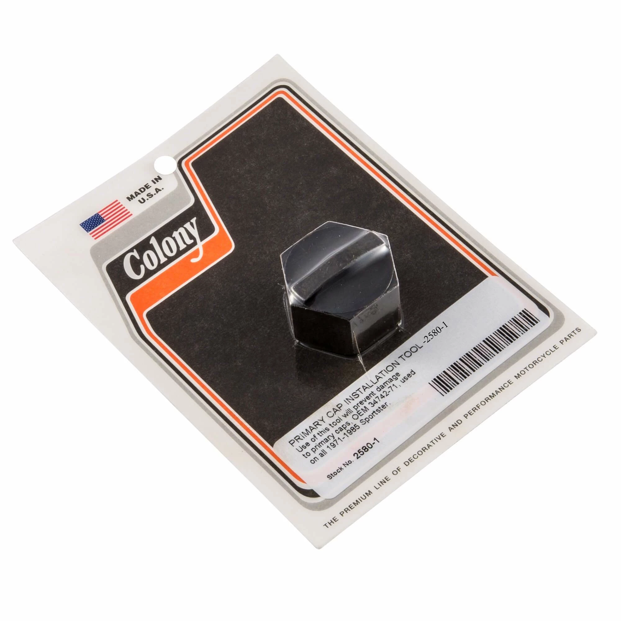 Colony #2580-1 Primary Cap Installation Tool Harley-Davidson Sportster 71-85 1 Colony #2580-1 Primary Cap Installation Tool Harley-Davidson Sportster 71-85
