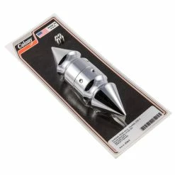 Colony #2726-2 Chrome Pike Nut Spike Rear Axle Covers Harley Sportster 2008-2012